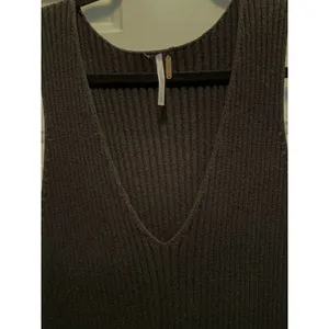 Free People Black Emmy Ribbed Knit Tank Dress Small thumbnail 6
