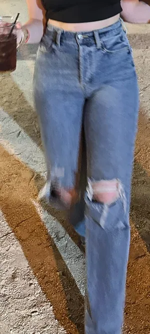 Ripped High-Waisted Jeans Wild Fable thumbnail 4