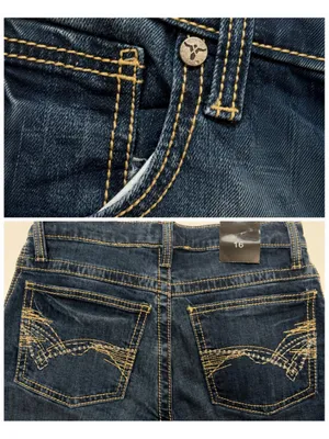 New with‎ tags Wrangler 20X women's bootcut jeans in size 16. thumbnail 4