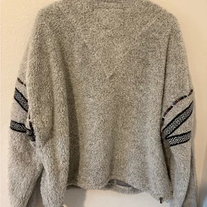 STS Ranchwear Gray Fleece Pullover Jacket Size L thumbnail 2