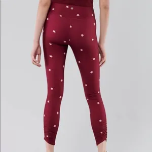 GILLY Hicks Go Recharge‎ High Rise Cinch 7/8 Star Leggings thumbnail 2