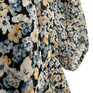 NWT Abercrombie & Fitch Womens Ditsy Floral Sheer Mini Dress Size Small Feminine thumbnail 13
