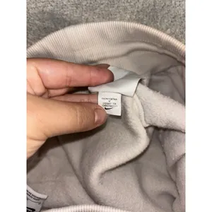 Nike Sportswear Phoenix Fleece High Waisted Oversized Sweatpants Womens M Beige thumbnail 8