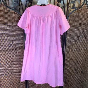 Vintage Embroidered Strawberries Housedress Size 12 thumbnail 7
