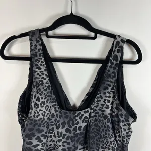 MIRACLESUIT Animal Leopard Print Ruched Front One-Piece‎ Bathing Suit 22W Beach thumbnail 5
