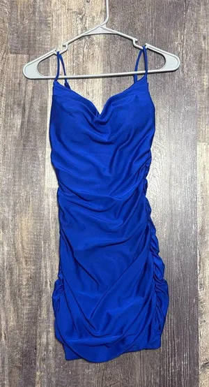 Royal Blue Homecoming Dress B Darlin thumbnail 1