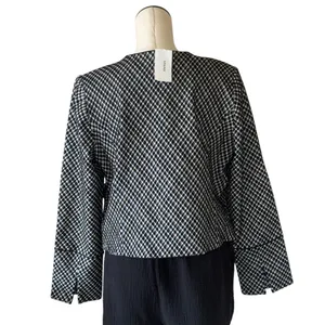 NWT SPANX Ponte Lady Jacket Jacquard # 21039R thumbnail 6