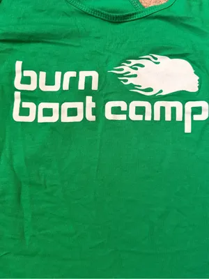 Burn Boot Camp Kelly Green Racerback Tank Top – XL thumbnail 12