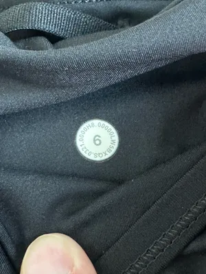 Lululemon Fast & Free 7/8 Tight II *Non Reflective Nulux 25” 6 Black thumbnail 7