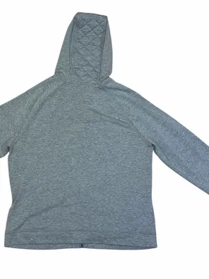 The North Face Quilted Zip Up Hoodie Jacket Grey Athleisure Layer XL Gorpcore thumbnail 9