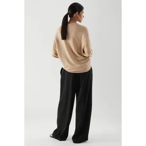 ✨COS Lightweight Linen Jumper Tan Sz Small Sweater✨ thumbnail 5