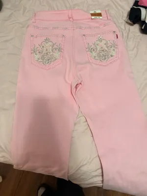 Pink Cowboy Jeans Size 28 thumbnail 4