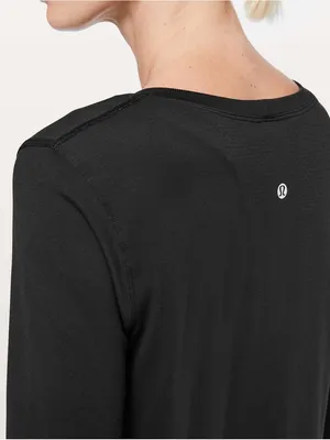 LULULEMON Swiftly Tech Long Sleeve Breeze Relaxed Fit Black Second Release M thumbnail 4