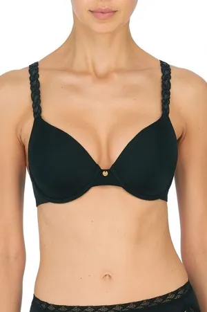 NATORI Pure Luxe Custom Coverage Contour Underwire Bra Size 30DD thumbnail 1