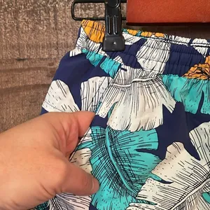 Patagonia Women's Baggies™ Shorts - 5" - Best Fronds Channel Blue thumbnail 4