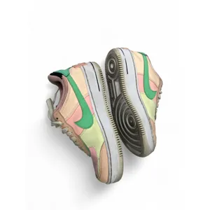 Nike Air Force 1 7.5 Sneakers Runners Pastel Arctic Punch Women's (CU8591-601) thumbnail 6