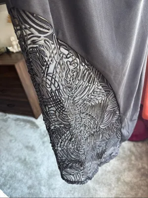 Lulus Rhosyn Black Crepe Embroidered Strapless Midi Dress thumbnail 4