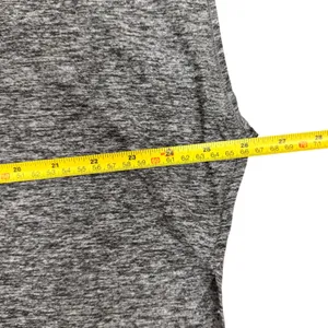 Beyond Yoga Gray Spacedye Poncho Top High‎ Low Relaxed Activewear USA Made Large thumbnail 5