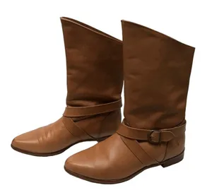 Vintage Frye tan leather pull‎ on riding boots 9 thumbnail 1