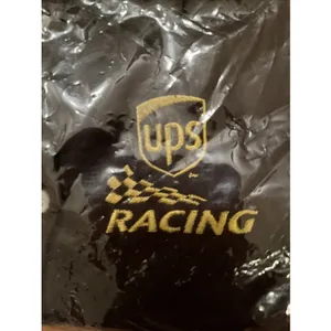 Vtg Chase Authentics Womens Polo Shirt UPS Racing Size Medium Brown thumbnail 5