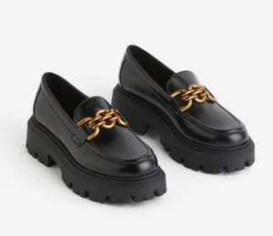 Black Platform Loafers H&M thumbnail 1