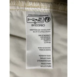 Urban Outfitters Tan Corduroy Wide Leg Pants High Rise Pleated Trousers S Cotton thumbnail 6