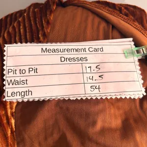 Corduroy Dress Burnt‎ Sienna Medium Orange thumbnail 8