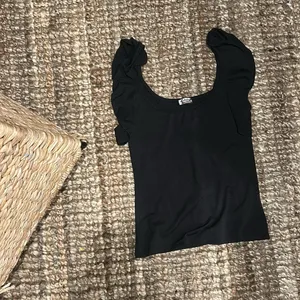 Intimately Free People Black Ruffle Hem Tank thumbnail 2