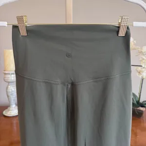 Lululemon Nulu Slim-Fit High-Rise Midi Skirt Army Green Size 6 NWOT thumbnail 5