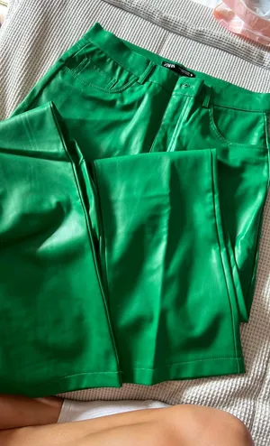 ZARA Leather Pants thumbnail 1