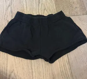 Garage black mini sweat shorts  thumbnail 1