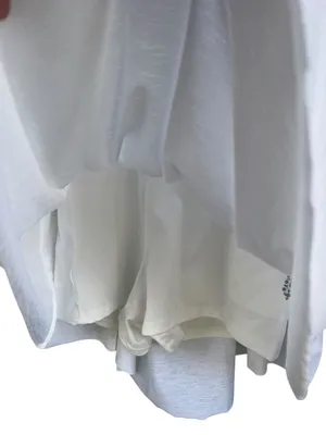 Free people Movement Smockin Hot Tennis Dress White Smocked Athletic NWOT large thumbnail 7