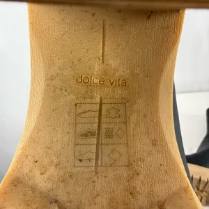 DV by Dolce Vita‎ Jetty Vegan Leather Chelsea Chunky Boot in Black Tan Size 7 thumbnail 7