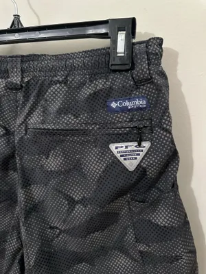 Columbia Black Camouflage Athletic Shorts thumbnail 4