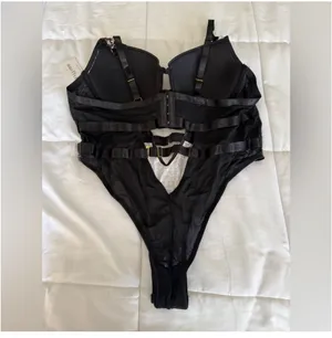OH La La Cheri Leopard princts Woman body suit thumbnail 2