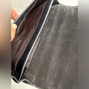 ZARA BLACK CHAIN EMBOSSED BAG thumbnail 10