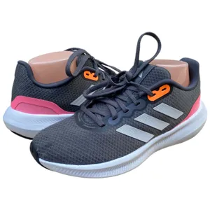 Adidas Run Falcon 3.0 Training Shoes Gray Pink Sneaker Shoe women's size 8 thumbnail 2