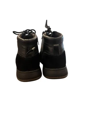 Vionic Women’s Whitley Black Leather Water Repellent Ankle‎ Sneaker Boots Size 7 thumbnail 4