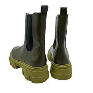 Oak + Fort Chunky Sole Chelsea Boots Military Olive Green‎ Size US 10 thumbnail 7
