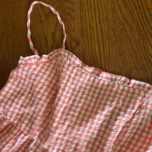 NWT Wild Fable Gingham Spaghetti Strap Mini Tiered Ruffle Dress Size Small thumbnail 10