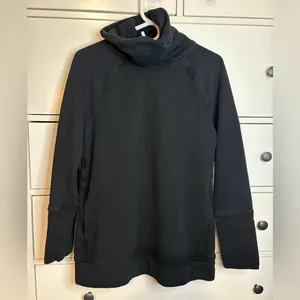 Lululemon To You Tunic Sweater Black Size 8 thumbnail 2