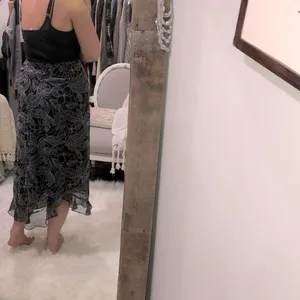 Choices size medium black & white maxi skirt thumbnail 4