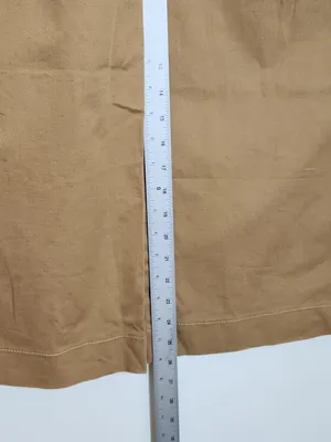Abercrombie & Fitch Khaki Wide Leg Pleated Pants Size 24 Short thumbnail 8
