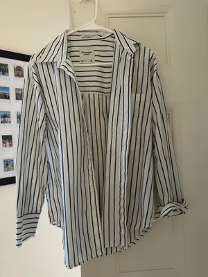 Abercrombie Oversized Button Down thumbnail 1