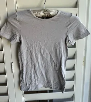 SkimS light grey baby grey Crew Neck T-Shirt in Light Gray thumbnail 1