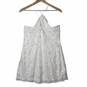 Peppermayo Rumi Beaded Mini Dress White Women's US Size 12 thumbnail 2