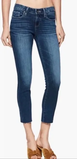 Paige skyline skinny crop mid rise dark wash 27 thumbnail 1