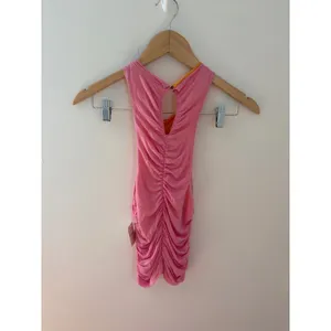 NWT‎ Free People Dancing Queen Reversible Ruched Tank Top Pink Orange XS thumbnail 5