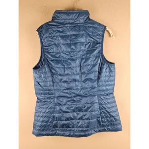 Patagonia Womens Thermal Blue Nano Puff Vest Medium - Embroidered thumbnail 2