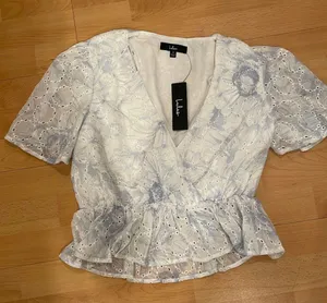 Lulus Peplum Top thumbnail 1